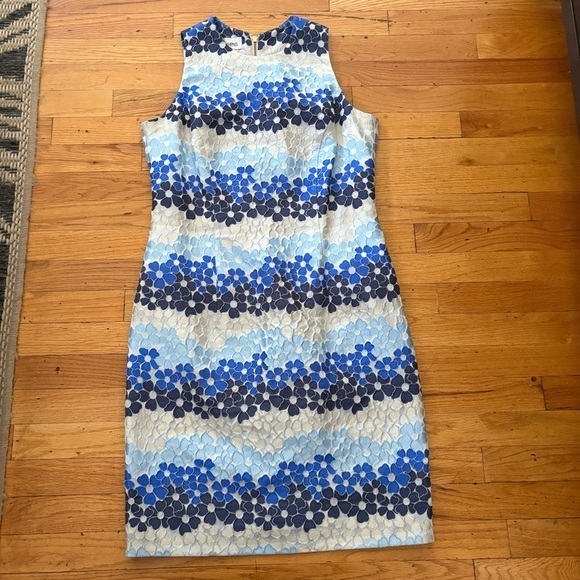 Sara Campbell Dresses & Skirts - Sara Campbell Blue Floral Dress Size 10